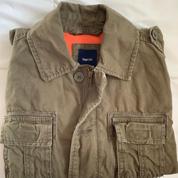 Gap Kids Army Green Coat - Picture 8 of 8
